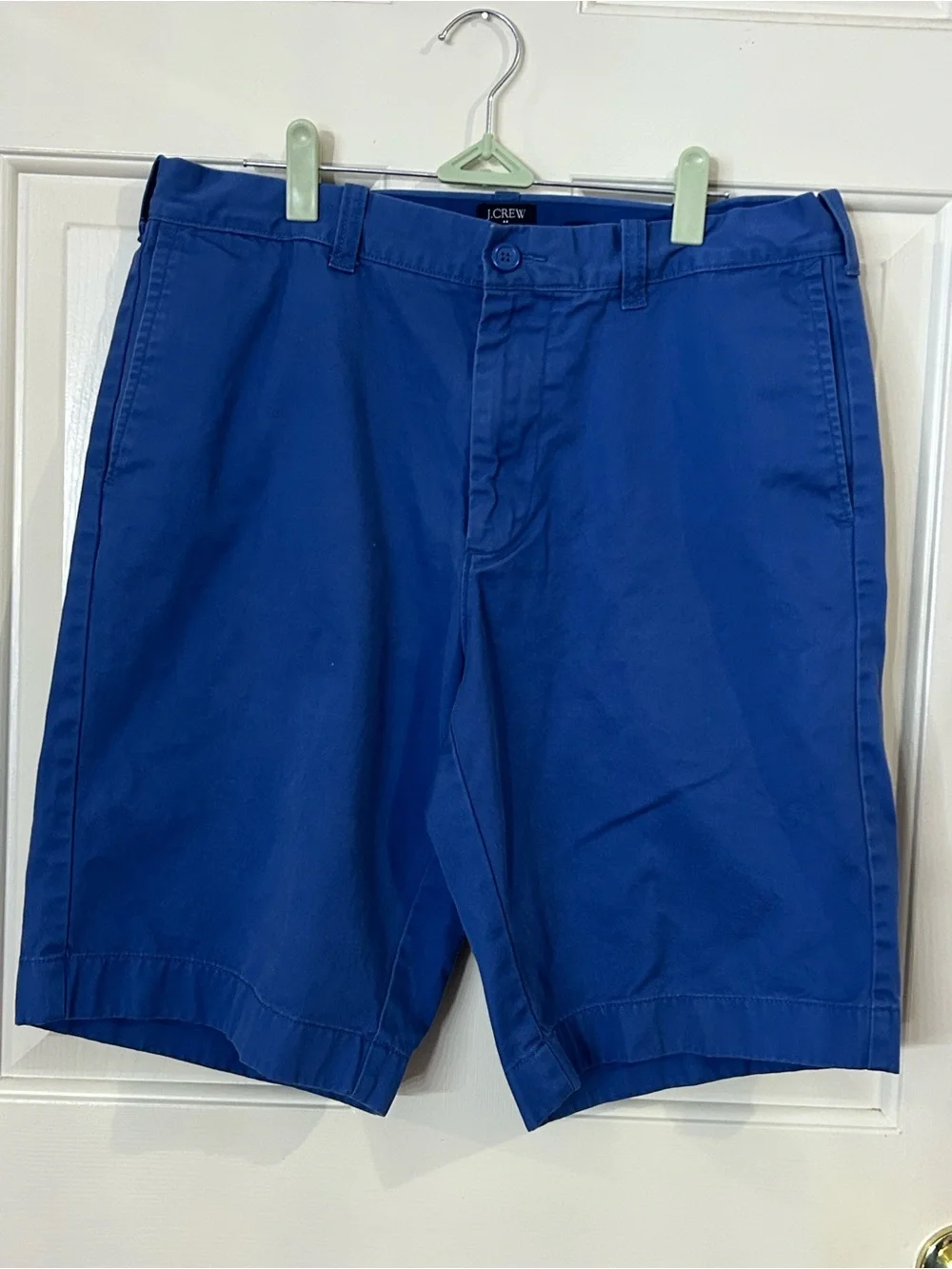 J. Crew Mens Rivington Chino Shorts Size 33 Blue 10” Inseam Lot Of 2